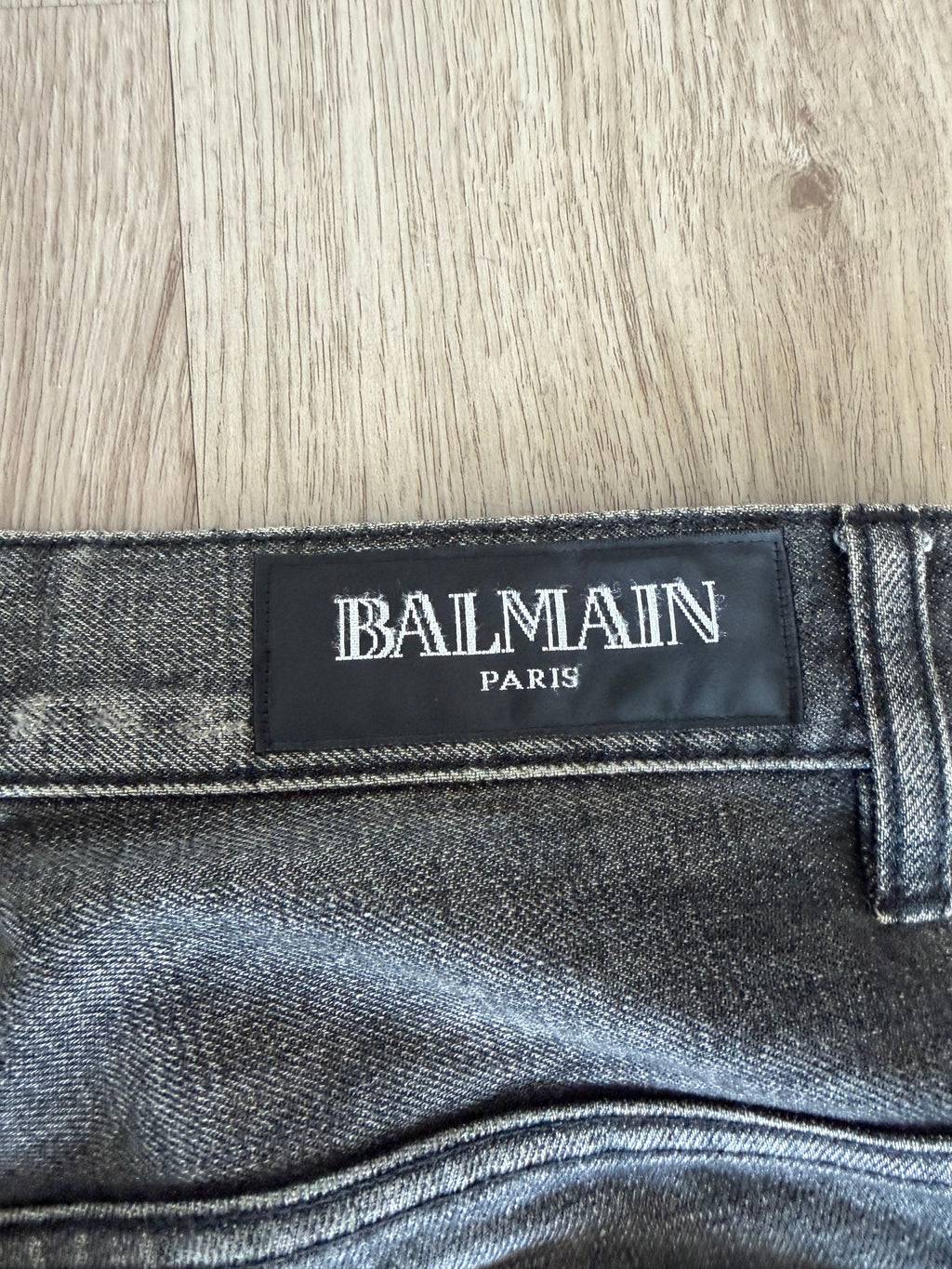 Balmain Homme AW13 Faded Jeans