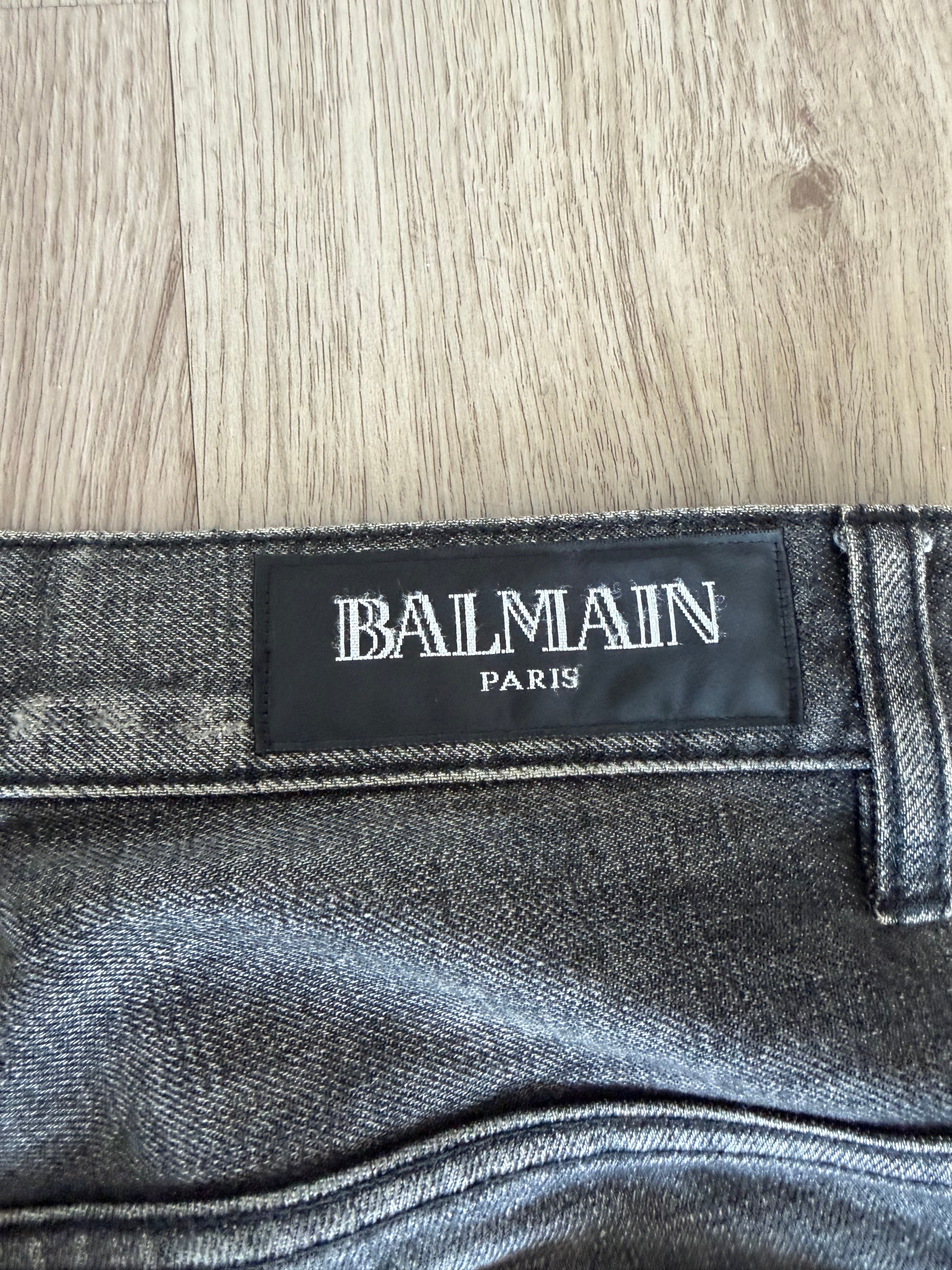 Balmain Homme AW13 Faded Jeans