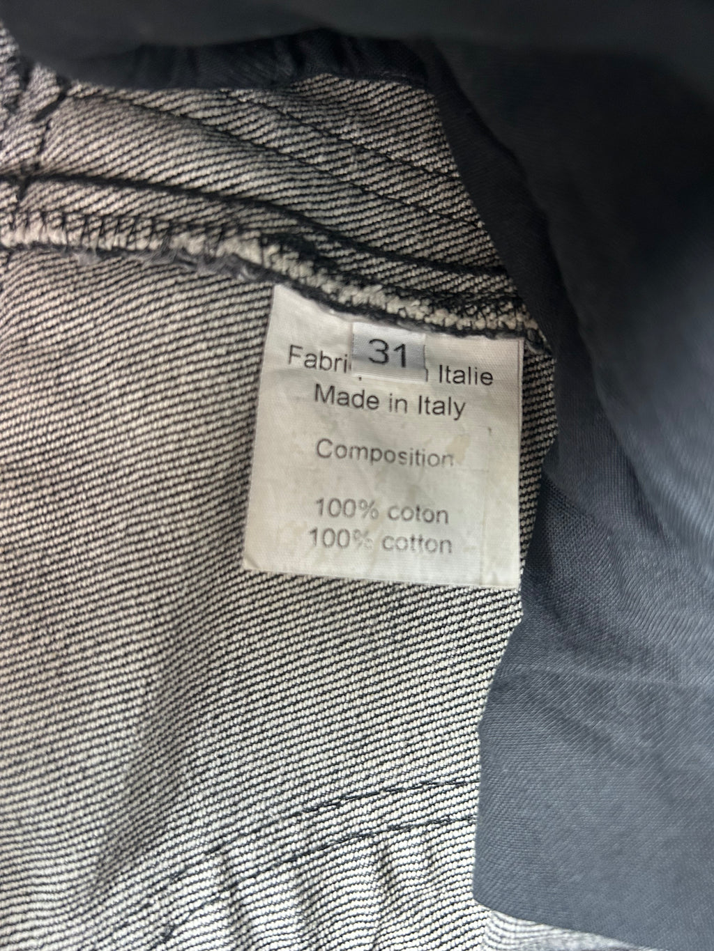 Balmain Homme AW10 Heavy Biker Jeans
