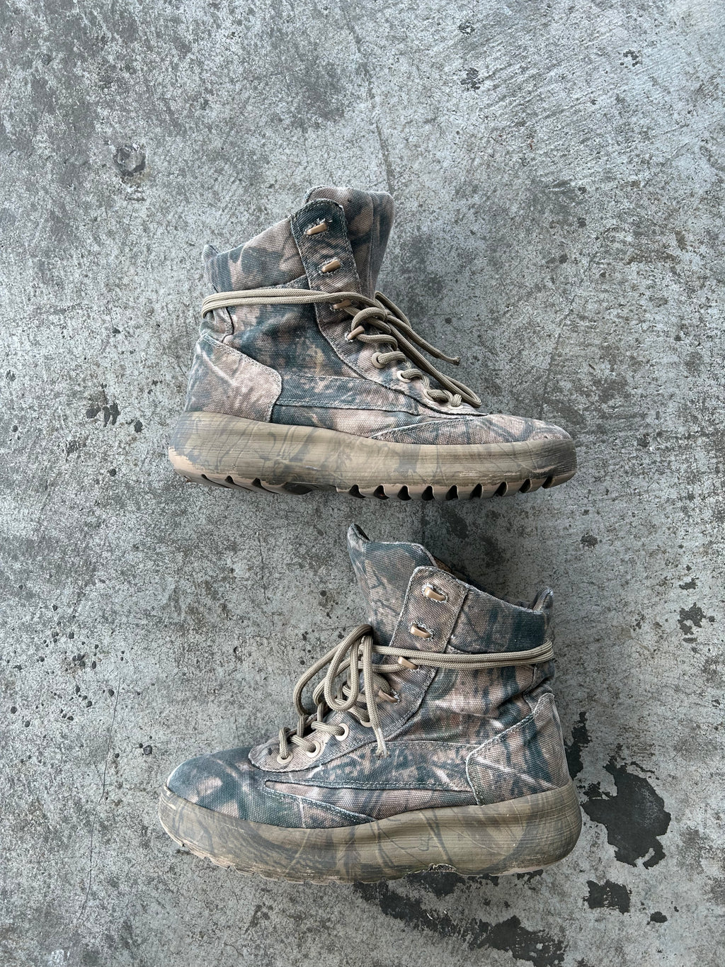 Yeezy Season 5 Camo Boots