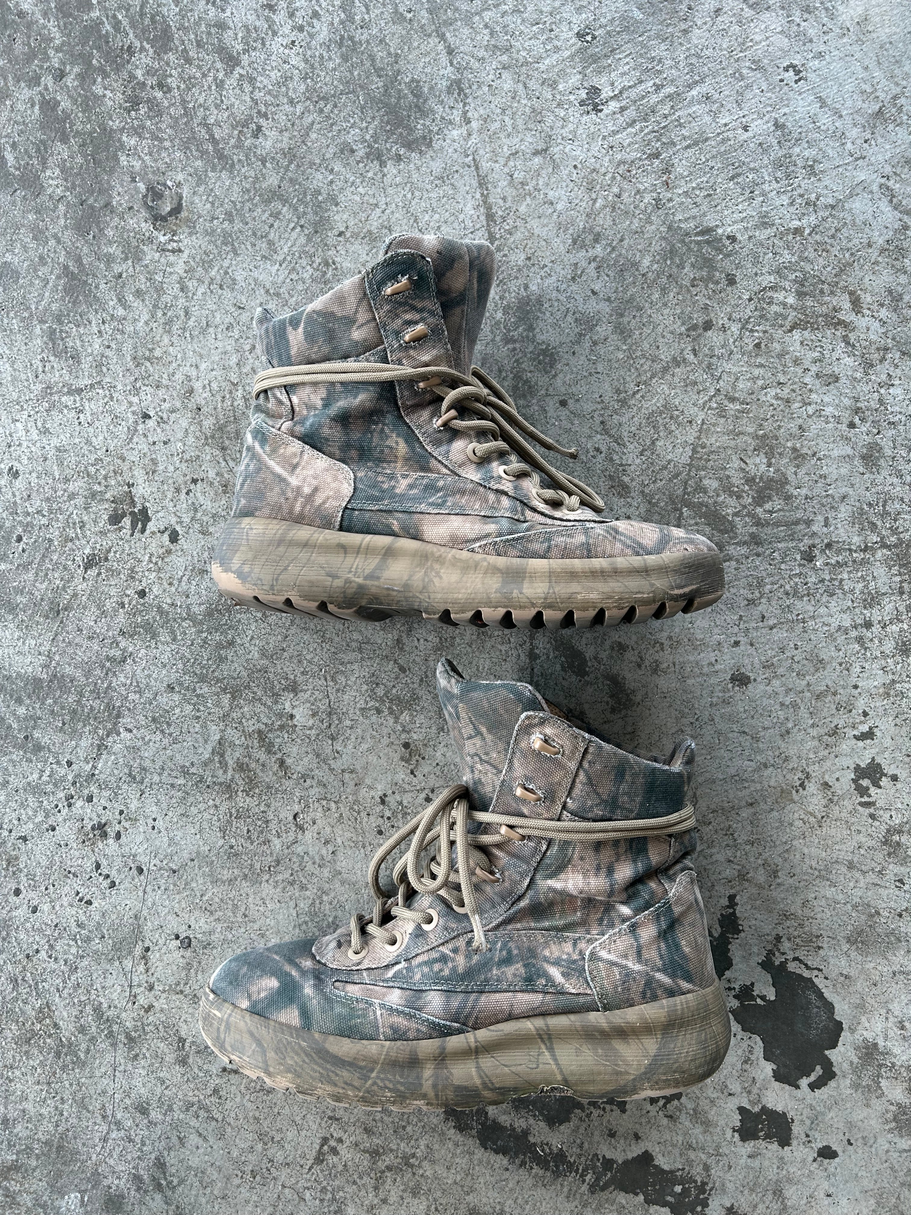 Yeezy Season 5 Camo Boots