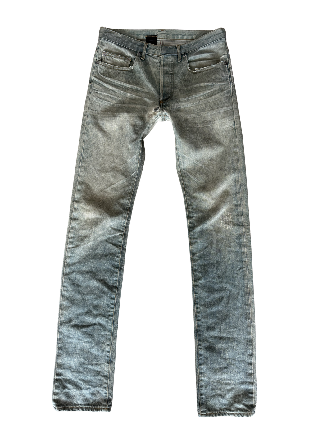 Dior Homme SS04 Dirty Bleu Clair Jeans