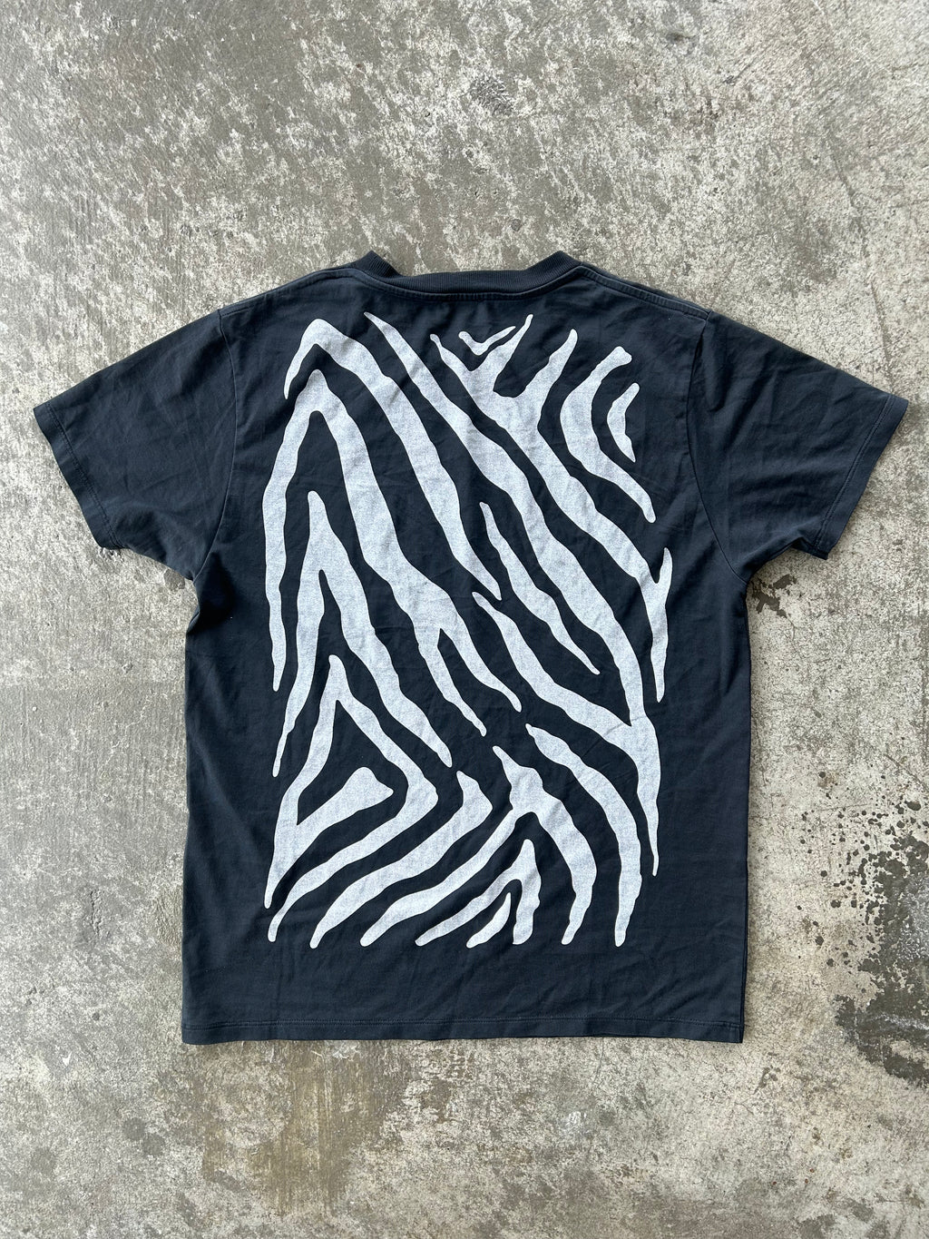 Saint Laurent Paris SS16 Zebra T Shirt