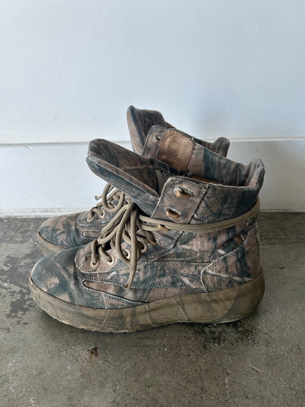 Yeezy Season 5 Camo Boots