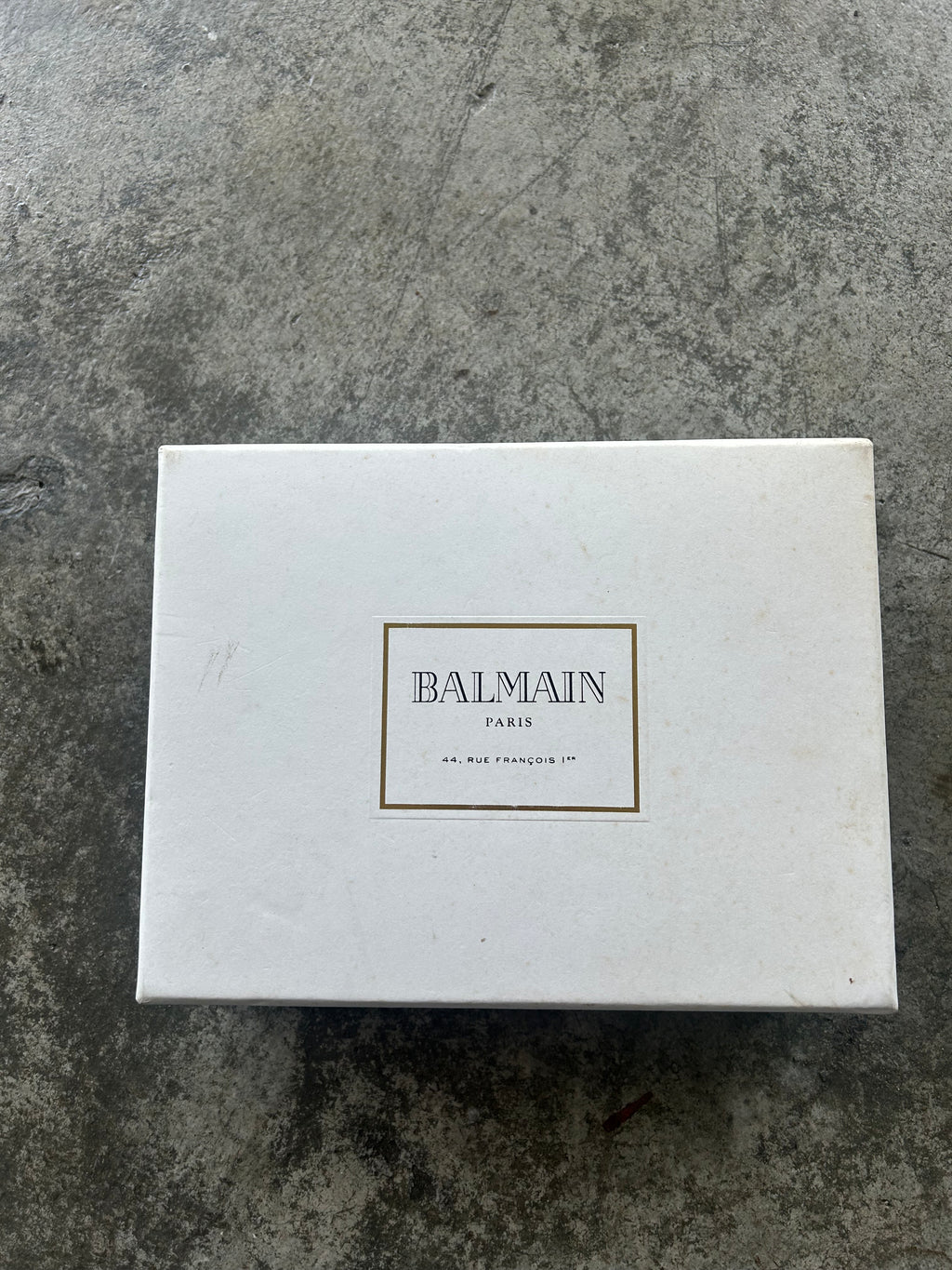 Balmain Homme SS13 Gold Belt