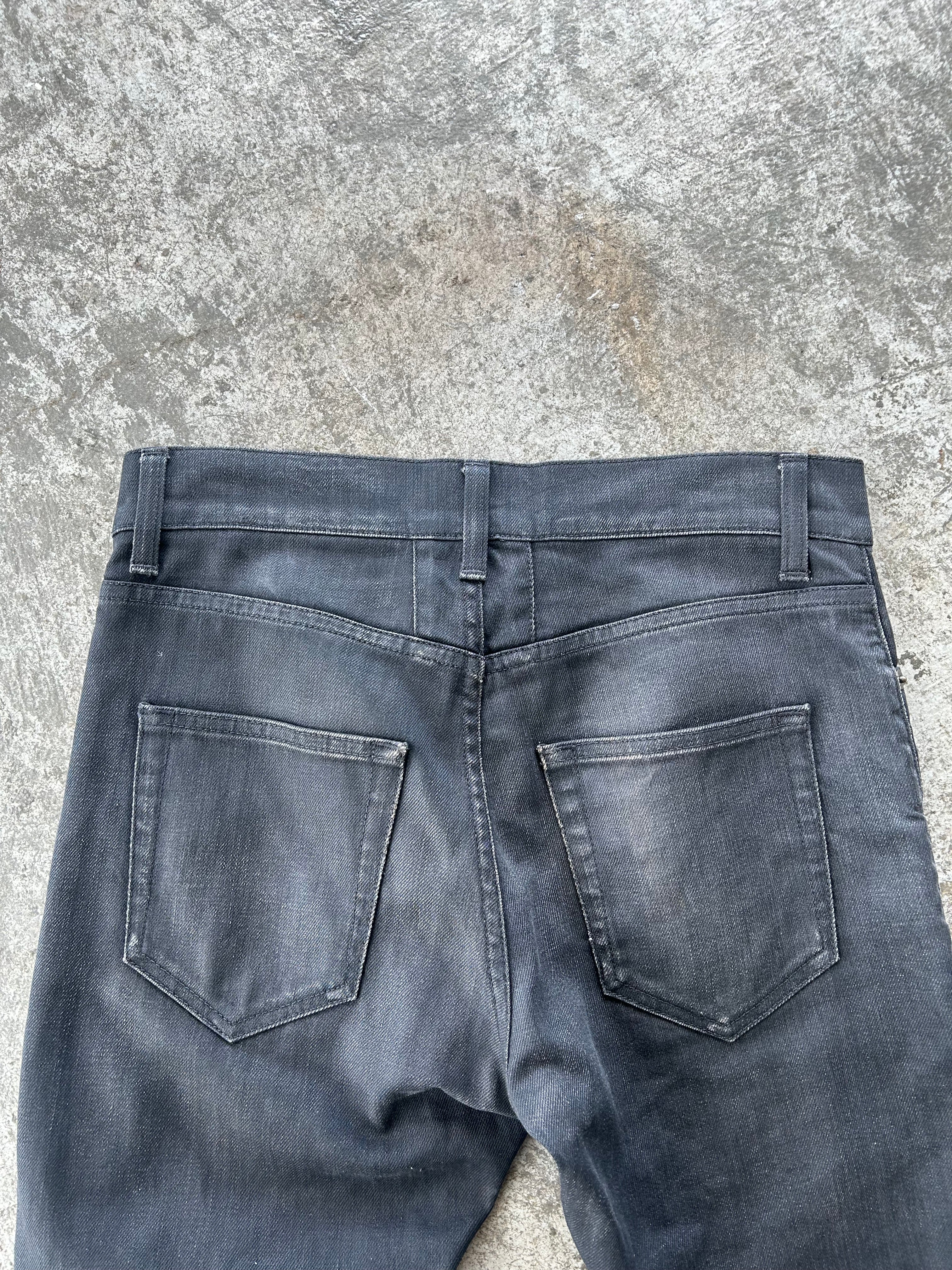 Saint Laurent Paris D02 Black Jeans