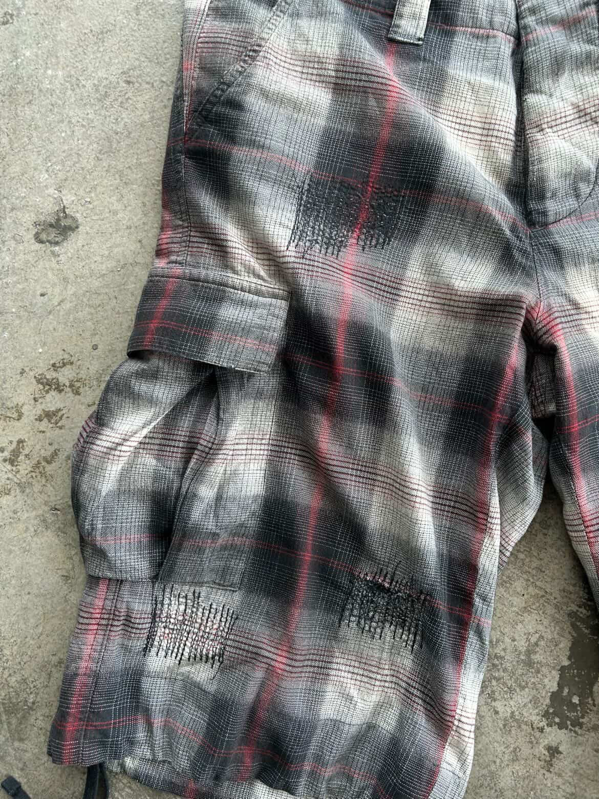 Balmain Homme SS10 Plaid Shorts