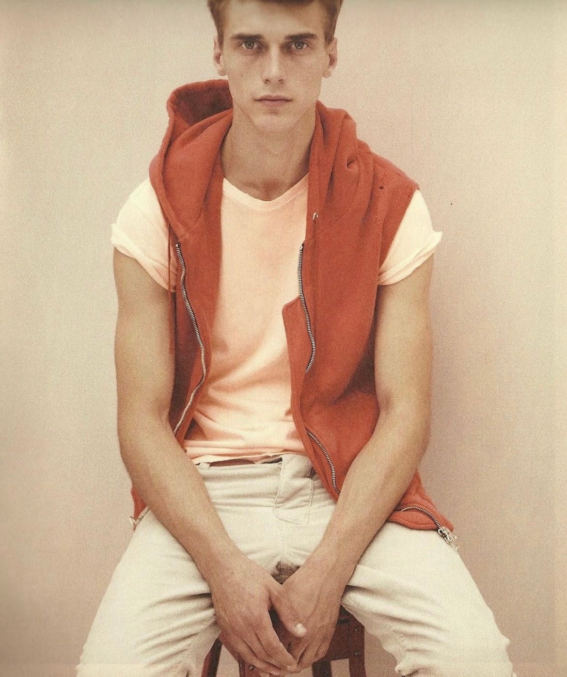 Balmain Homme SS10 Sleeveless Hoodie