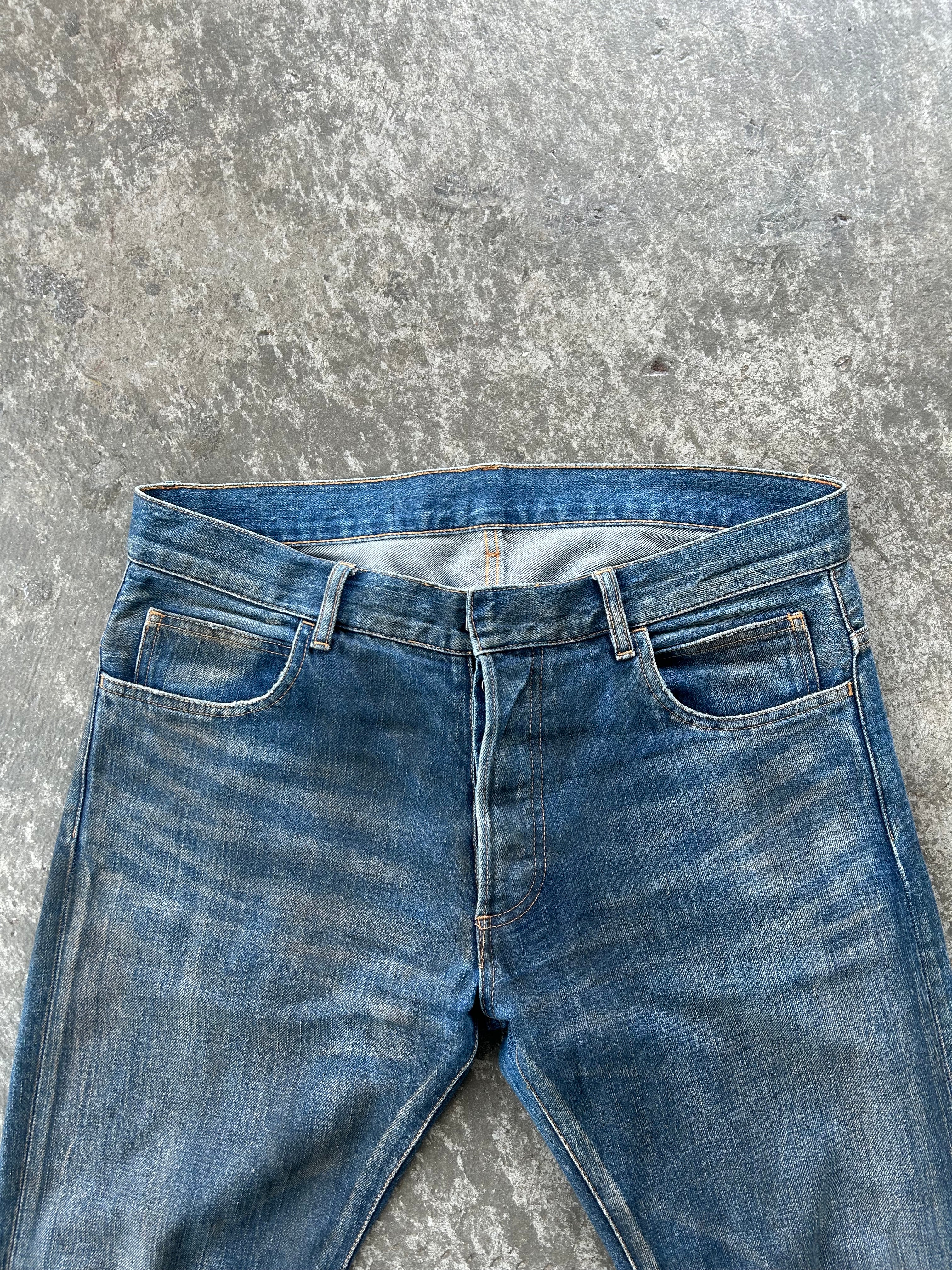 Balmain Homme SS13 Dirty Wash Denim