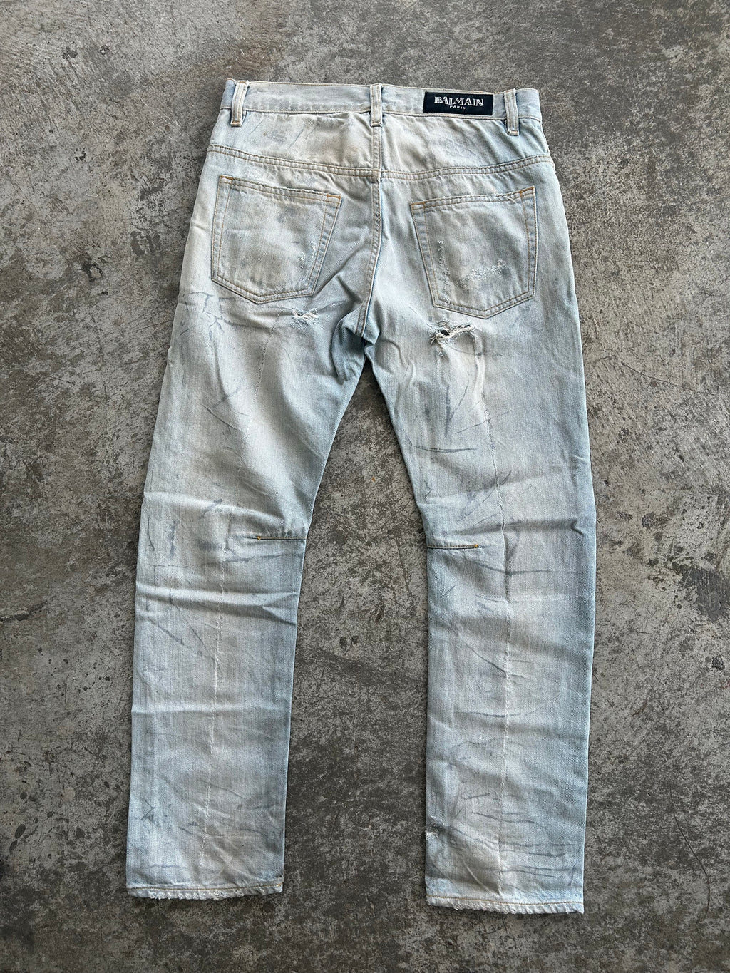 Balmain Homme SS11 Eagle Coin Jeans