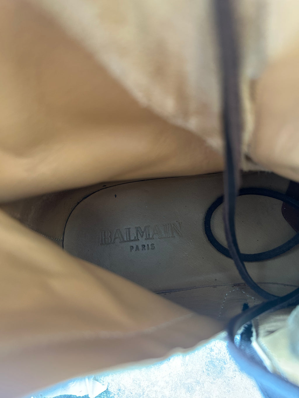 Balmain Homme AW11 Combat Ranger Boots